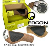 Ergon GP1 EVO BioKork Manopola Singola Shift Mtb City Tour Ebike Manopole