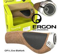 Ergon GP1-L Evo Sughero Organico Città Giro Ebike Trekking Comfort Bici Manici