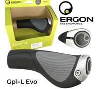 Ergon GP1-L Impugnature Manubrio Ergonomiche MTB Ebike Trekking Comfort Nere