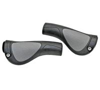 Ergon GP10L Impugnature Manubrio Ergonomiche 2 Pezzi 130 mm 22,2 mm Nero-Grigio