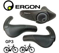 Ergon GP3 0- Largo Città Ebike Ergo Comfort Bicicletta Giro Manici 3Finger Corna