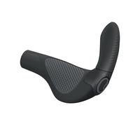 Ergon GP4 EVO - Manopole per bicicletta con manubrio integrato, colore: nero, taglia L