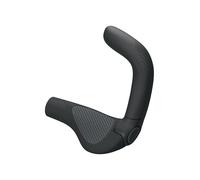 Ergon GP5 EVO - Manopole per bicicletta con manubrio integrato, colore: nero, taglia L