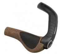 Impugnature ergon gp5 biokork con estremita nera marrone