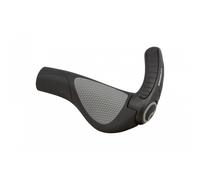 Ergon GP3-L Manopole per Manubrio Bicicletta, Nero, L