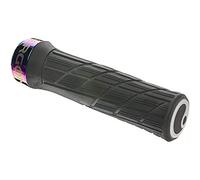 Ergon Grips Technical-Ge1 Evo Factory Slim Nero Stealth Frozen/Collane Oil Sick, Impugnatura per Bicicletta Unisex Adulto, Taglia Unica