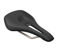 Ergon SRS Pro Road - Sella per bicicletta da donna, guscio in carbonio e guide TiNox SL, colore nero, taglia M/L