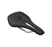 Ergon SRS Pro Road - Sella per bicicletta da donna, guscio in carbonio e guide TiNox SL, colore nero, taglia M/L