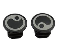 Ergon Tappi terminali manubrio GP1, argento, 42480017
