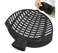 Ergonomic Clip On, vaso per scolapiatti, colander Attachment Outdoor | Sturdy Strainer Clip, On Compact for, Pasta Spaghetti Noodle, Rice Vegetable Fruit, Berry Bowl Cup, Pan Pot Easy to Use