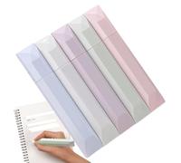 Ergonomic Grip Design: Featuring a compact design with an integrating clip, the corrector tape provides both convenience and comfort, enabling secure attachment to notebooks or pockets while deliverin