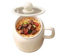 Ergonomic Handle Non-Stick Touch Control Stock Pot with Lid 6-in-1 800ml