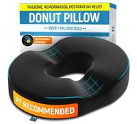 ERGONOMIC INNOVATIONS Cuscino a ciambella per sollievo dal dolore al coccige ed emorroidi, cuscino a ciambella per sollievo post-partum gravidanza e dopo intervento chirurgico, adatto per uomini e