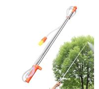 Ergonomic Long Sprayer Wand, Multifunctional Extendable Sprayer Boom, 24 Inches Plant Watering Device with Adjustable Nozzle, Stainless Steel Garden Tool with Comfort Grip, Indoor Outdoor Farmhouse