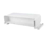 Ergonomic Monitor Riser - Anti-Slip Notebook Stand | Computer platforms with Underneath Storage, PC Holder with Adjustable Height for Home and Workplace, Printer Shelf for School Desk Organization