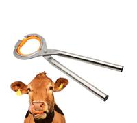 Ergonomic Nose Pliers For Cow Cattle Handling Farm Husbandry Livestock Management | Bullnose Pliiers | Farming Animal Accessory| Farm Cattle Livestock Bull Cow Handling Pliers Stainless Steel Ergonomi