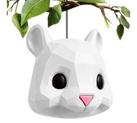 Ergonomic Squirrel Head, Feeder Animal Face, Reusable Feeding Station | Portable Chipmunk Feeding, Box for Outdoor, Garden Tree Fence, Patio Picnic Courtyard, Bird Water Home, Window Playground