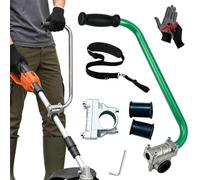 Ergonomic Weed Eater Handle Extension Weed Wacker Trimmer Grip (Green)