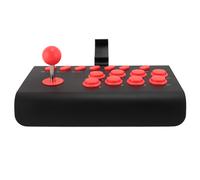 Ergonomic Wireless Fighting Game Controller for iOS/Android, 600mAh, Black