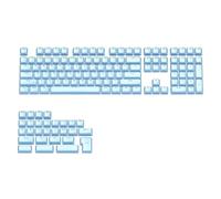 Ergonomico 113Key Keycap Set Profilo OEM Double Shot Iniezioni Stampaggio Tema gelatina di cristallo per Tastiere Crystal Jelly Keycaps
