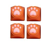 Ergonomico CatPaw Keycaps ABS Silicone Miscela Ridotto Rumore Fatica Facile Digitazione Per Programmatori E Giocatori Soft Touch Silicone Keycaps