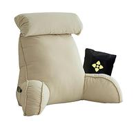 Ergonomico Cuscino da Lettura con Braccioli e Collo Staccabile,Cuscini da Lettura per Letto e Divano,Multifunzione Cuscino Lettura,Cuscino di Supporto per Giocare,Leggere,Guardare la TV