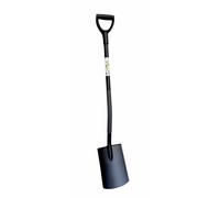 Ergonomico Flachspaten Con D-Stiel Nero Spatola da Giardino Grabespaten