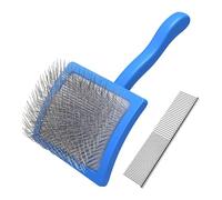 Ergonomico Pet Slicker Spazzola Per Gatti Cani Non Peggio Facile Da Pulire Progettata Pettine Per Bichon Pet Brush