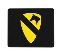Ergonomico Tappetino per Il Mouse, 1St Cavalry Division, Antipolvere Tappetini Mouse, Gaming Mousepad, 25X30cm, PC, Computer, Ufficio