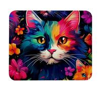 Ergonomico Tappetino per Il Mouse Cat for Laptop Wireless Mouse Home Office Travel Gaming Mousepad Tappetini Mouse 25x30cm per Laptop,Computer,Ufficio