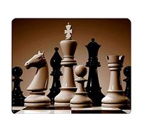 Ergonomico Tappetino per Il Mouse Chess Gaming Chessboard Pattern Classic International Chess Art Gaming Mousepad Tappeto Mouse 25x30cm per PC,Computer,Laptop