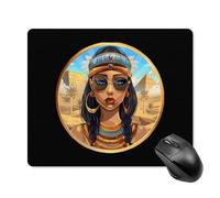 Ergonomico Tappetino per Il Mouse Cleopatra Egyptian Qu-En Ancient Egypt 25X30Cm, Tappetino per Mouse Bordi Cuciti Gaming Mousepad per Ufficio Pc Computer