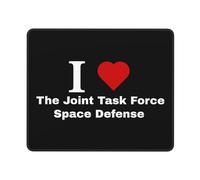 Ergonomico Tappetino per Il Mouse, I Love The Joint Task Force Space Defense, Pratica Tampone per Mouse, Gaming Mousepad, 25X30cm, Ufficio, Laptop, Notebook