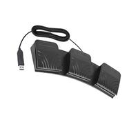 Ergonomico Tripla USB Regolatore del Piede Personalizzabile Keystroke String Controllo Multimediale Per PC Tastiere Personalizzabili Azione Pedale