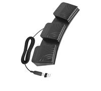 Ergonomico Tripla USB Regolatore del Piede Personalizzabile Keystroke String Controllo Multimediale Per PC Tastiere Personalizzabili Azione Pedale