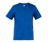Ergos Workwear Giblor's Casacca JASON da Dottore Infermiere Manica Corta Unisex Slim BLUETTE
