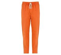 Ergos Workwear Giblor's Pantalone PITAGORA Divisa Infermiere Dottore Unisex Slim Fit ARANCIO