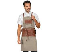 Ergos Workwear I.sacco Grembiule Pettorina BRISTOL Unisex in 100% Poliestere (Natural)