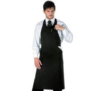 Ergos Workwear I.sacco Grembiule SOMMELIER Unisex in 100% Poliestere (Nero)