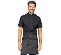 Ergos Workwear I.sacco Grembiule Vita LEONIDA Unisex in 100% Cotone (Black Jeans)