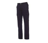 Ergos Workwear Payper - Forest Polar Pantalone in Cotone da Uomo Invernale Foderato con Flanella Colore: Blu Navy, Taglia: L con Una T-Shirt in Omaggio