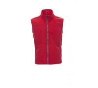 Ergos Workwear Payper - HORIZON R. 2.0 Gilet da Uomo Leggero Non Imbottito in Nylon Giubbino Smanicato Colore: ROSSO, Taglia: 3XL