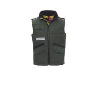 Ergos Workwear Payper - MIG 2.0 Gilet Imbottito Unisex Giubbotto Smanicato Colore: VERDE/VERDE ACIDO, Taglia: XXL