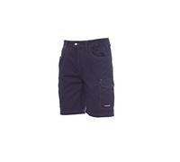 Ergos Workwear Payper - SANDIEGO Bermuda da Uomo 100% Cotone con Tasconi Cargo Colore: BLU NAVY/BLU ROYAL, Taglia: M