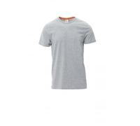 Ergos Workwear Payper - SUNRISE T-Shirt Girocollo da Uomo a Mezza Manica in Cotone 190 Gr Colore: GRIGIO MELANGE, Taglia: M