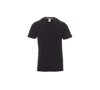 Ergos Workwear Payper - SUNRISE T-Shirt Girocollo da Uomo a Mezza Manica in Cotone 190 Gr Colore: NERO, Taglia: XXL