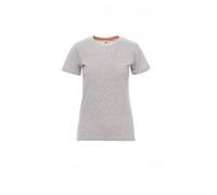 Ergos Workwear Payper - SUNSET LADY T-Shirt Sfiancata da Donna Girocollo 100% Cotone a Manica Corta Colore: GRIGIO MELANGE, Taglia: S