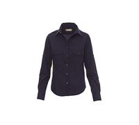 Ergos Workwear Payper - TROPHY LADY Camicia da Donna 100% Cotone a Manica Lunga Sfiancata Colore: BLU NAVY, Taglia: M