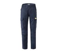Ergos Workwear Rossini 3ACTIVE Stretch Pantalone da Lavoro Chiusura alla Patta con Zip Multitasche Passanti in Vita Elastico ai Fianchi (IT, Testo, M, Regular, Regular, Standard, Sailor Blue)