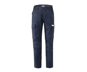 Ergos Workwear Rossini 3ACTIVE Stretch Pantalone da Lavoro Chiusura alla Patta con Zip Multitasche Passanti in Vita Elastico ai Fianchi (IT, Testo, M, Regular, Regular, Standard, Sailor Blue)